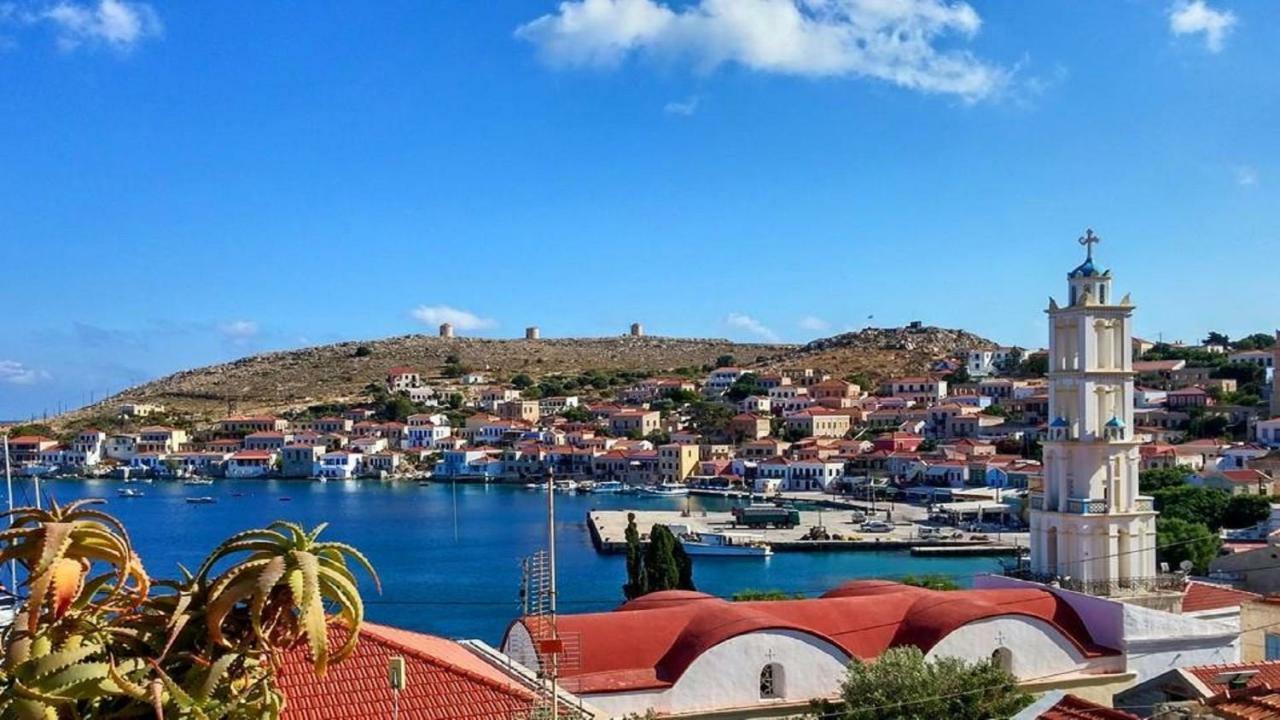 Amazing House In Halki Villa Eksteriør bilde